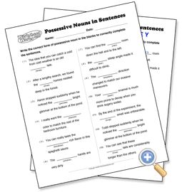 Possessives in Sentences Preview