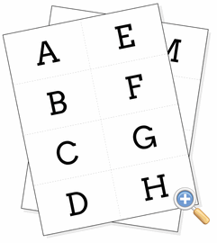 Blank Flash Card Template from www.worksheetworks.com